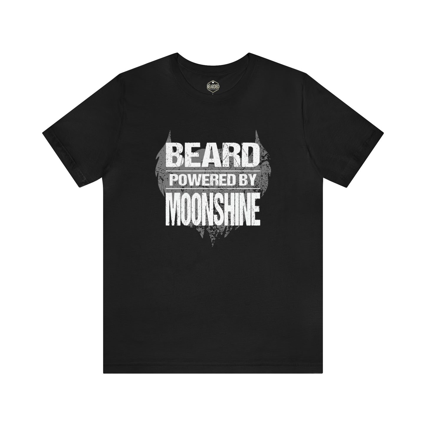 Beard Powered By Moonshine | T-Shirt