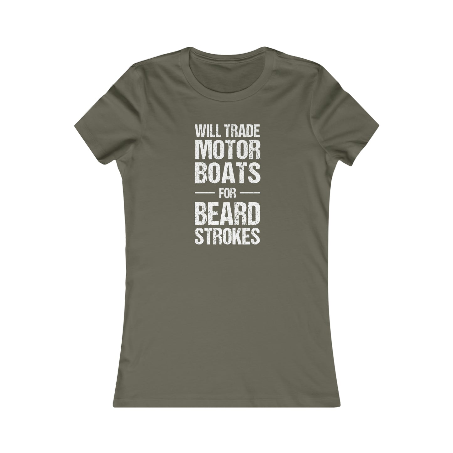 Motor Boats For Beard Strokes | Women's T-Shirt