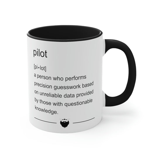 Pilot Definition | Two-Tone 11 oz. Coffee Mug