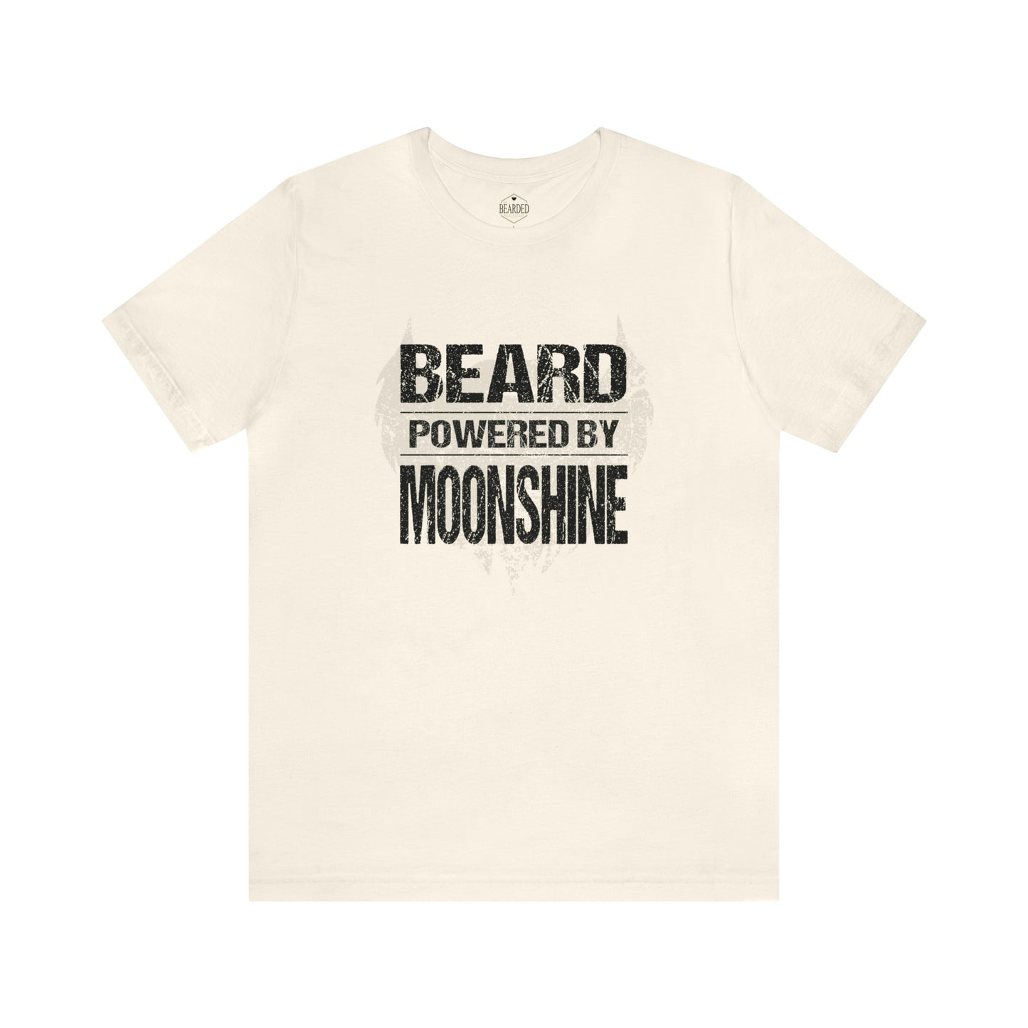 Beard Powered By Moonshine | T-Shirt