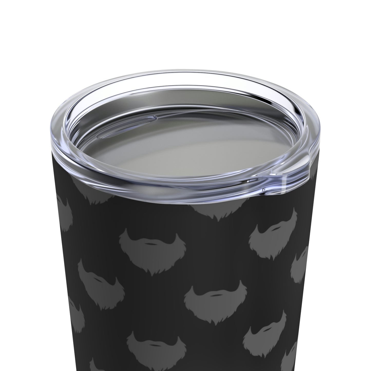 Beard pattern (Black & Grey) | Stainless Steel Tumbler 20oz